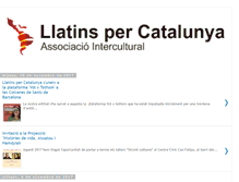 Tablet Screenshot of llatins.org